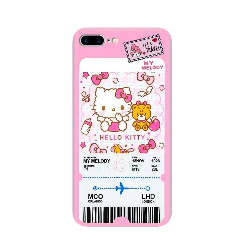 Чохол BLEX з принтом для iPhone 8 plus / iPhone 7 plus | Принт: Hello Kitty / Хеллоу кітті #IPH12018