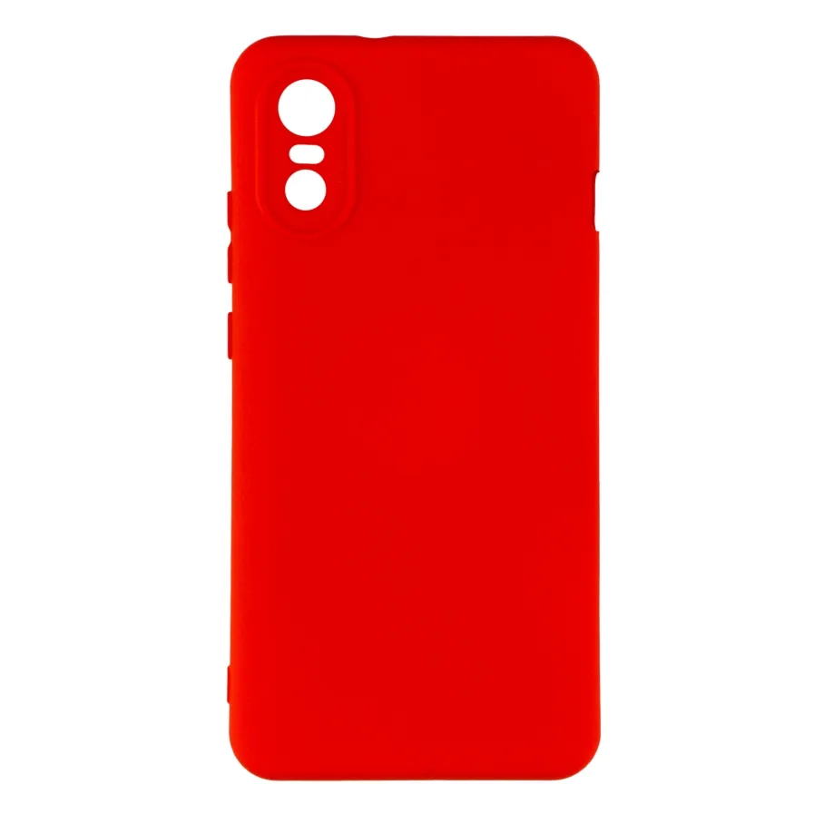 Чохол Silicone Cover Full Camera (A) для ZTE Blade A31 14.Red