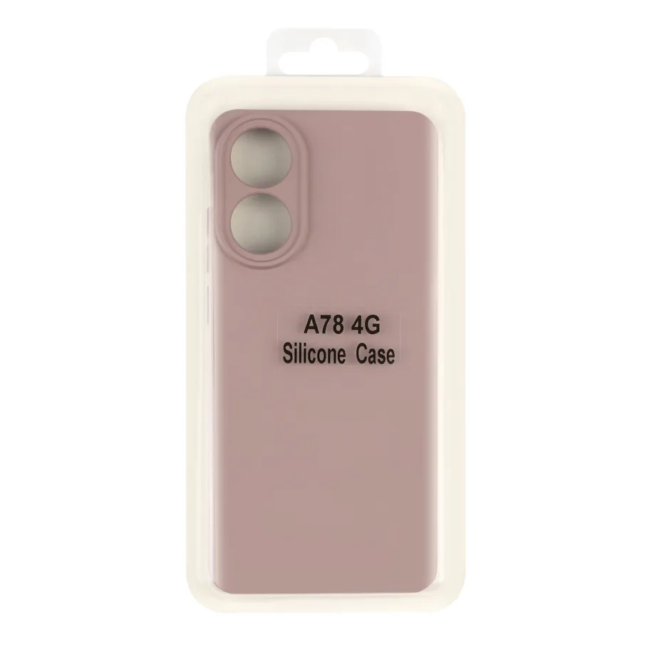 Чохол Silicone Cover Full Camera (A) для Oppo A78 4G 08.Dark Blue