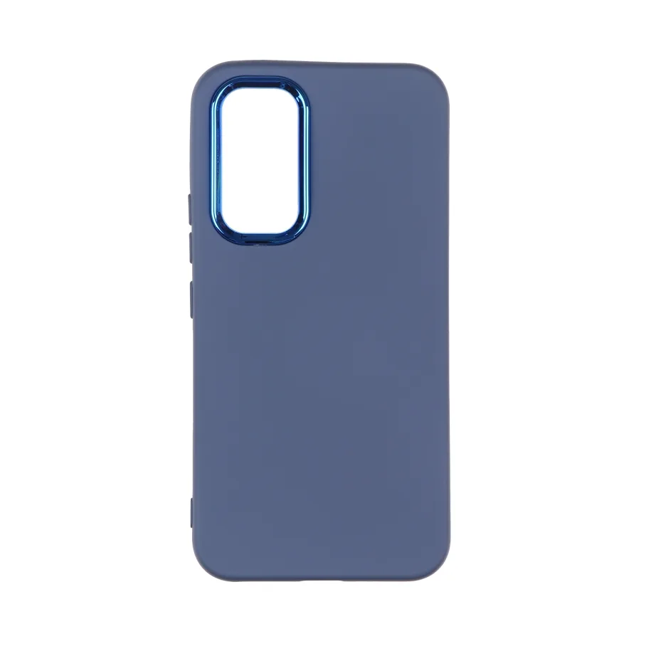 Чохол Silicone Cover Metal frame (AA) для Samsung Galaxy A54 5G (A546) 08.Dark Blue