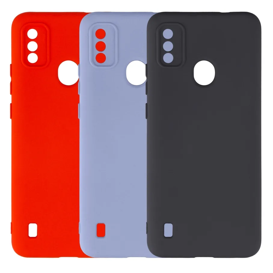 Чохол Silicone Cover Full Camera (A) для ZTE A51 14.Red