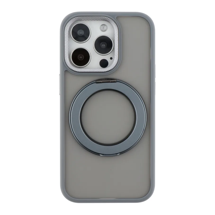 Чохол TPU+PC Mag 360 Spin Case для iPhone 14 Pro Max Grey