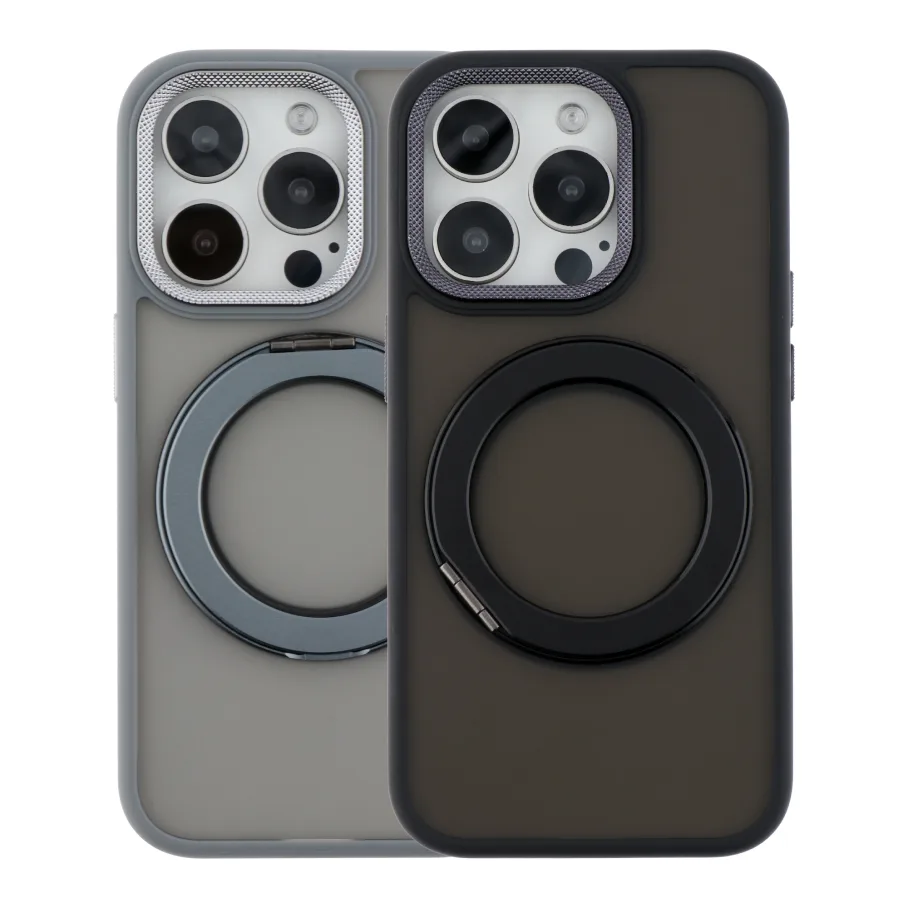 Чохол TPU+PC Mag 360 Spin Case для iPhone 14 Pro Max Grey