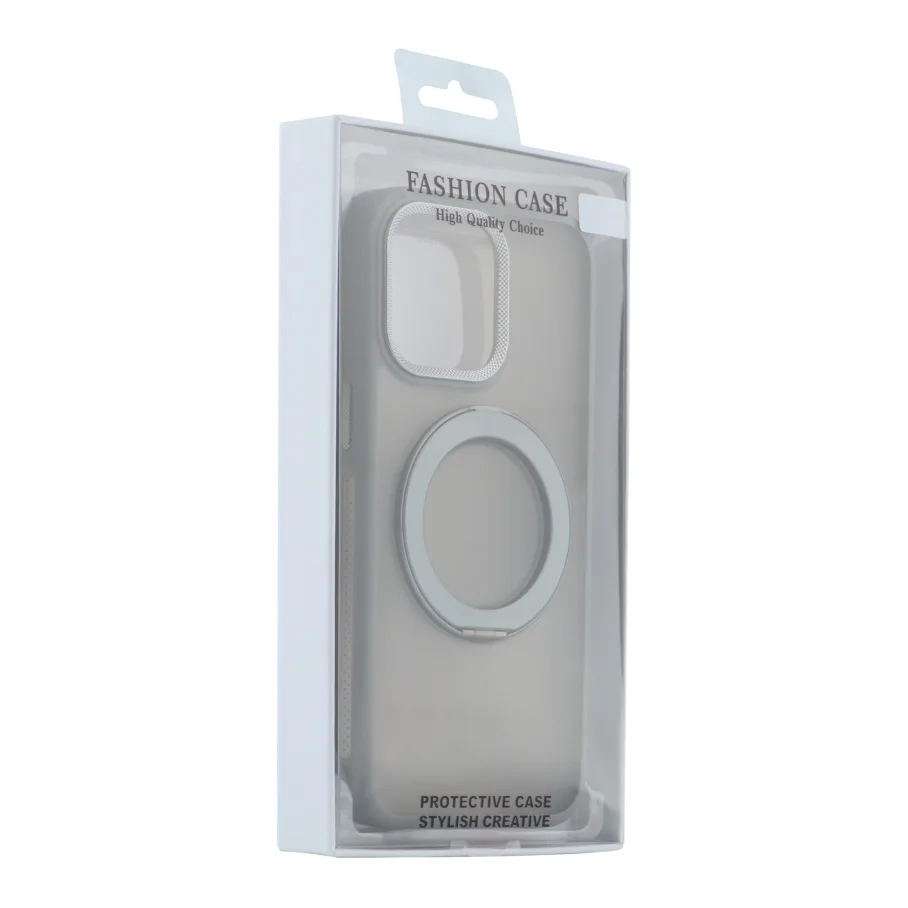 Чохол TPU+PC Mag 360 Spin Case для iPhone 14 Pro Max Grey