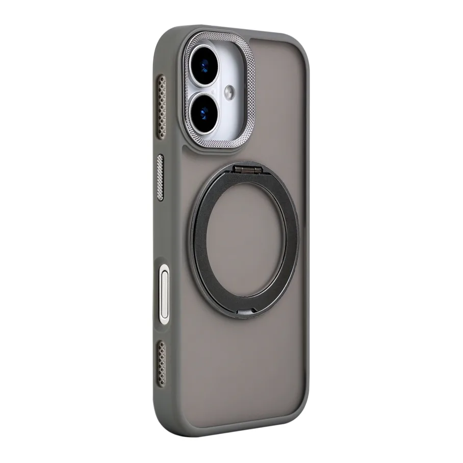 Чохол TPU+PC Mag 360 Spin Case для iPhone 16 Grey