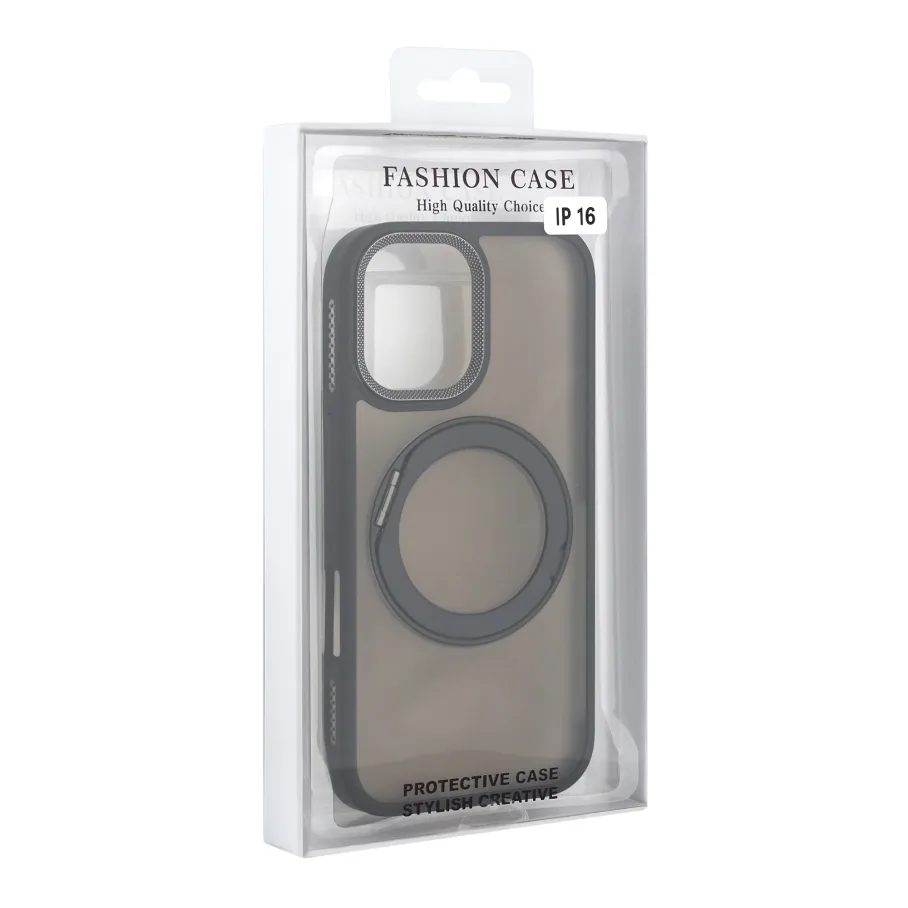 Чохол TPU+PC Mag 360 Spin Case для iPhone 16 Black