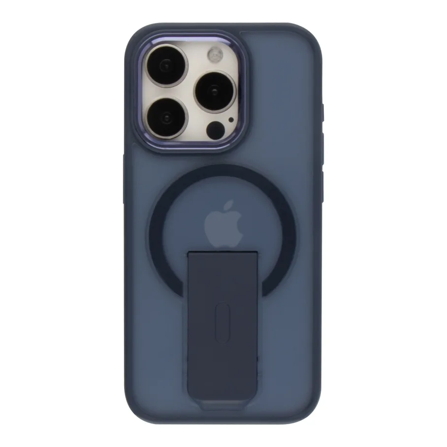 Чохол TPU+PC FlexGuard Magnetic Ring Stand для iPhone 12 Pro Max Blue