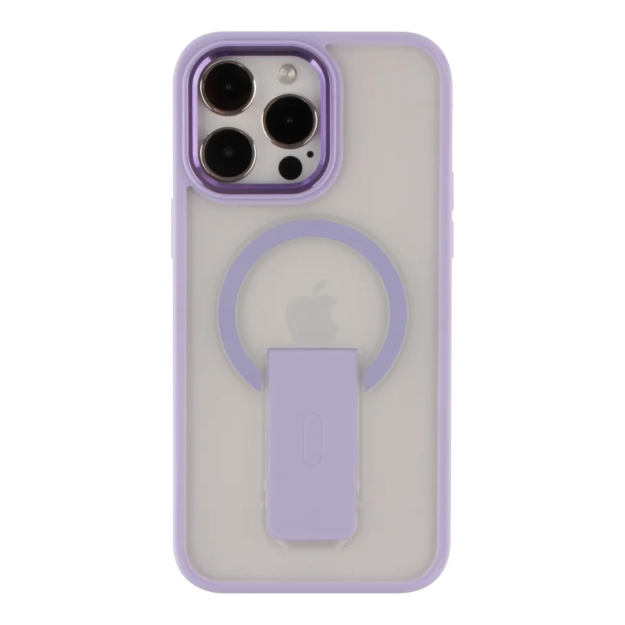 Чохол TPU+PC FlexGuard Magnetic Ring Stand для iPhone 14 Pro Max Purple