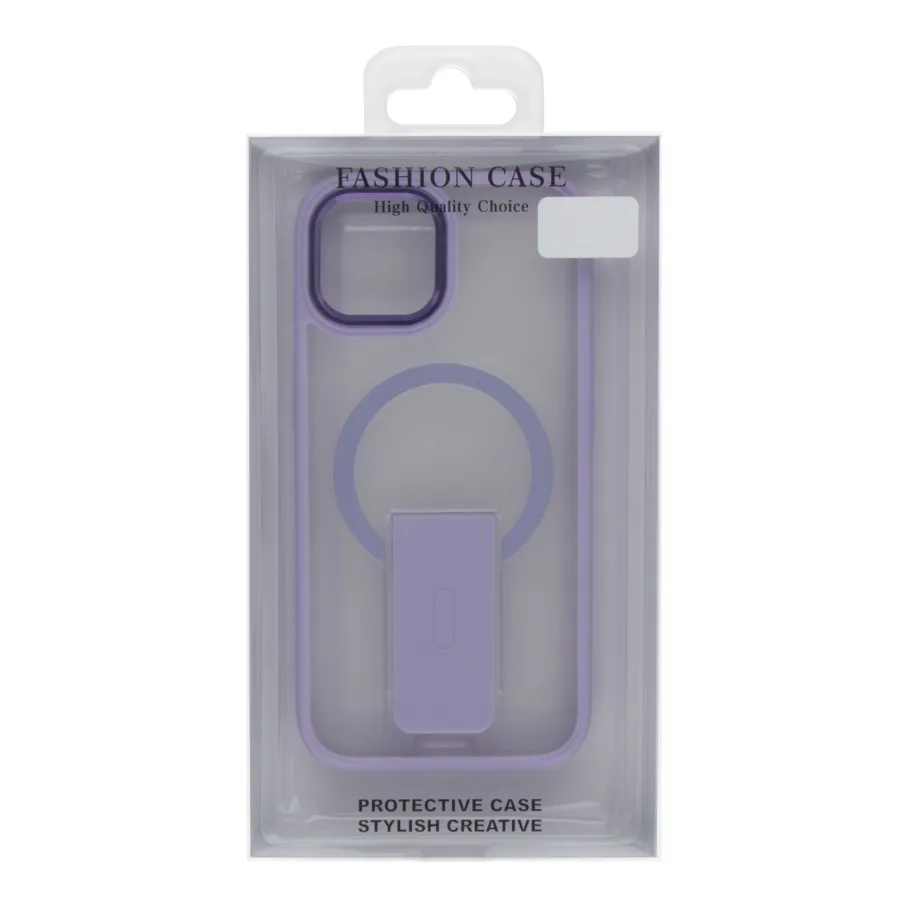 Чохол TPU+PC FlexGuard Magnetic Ring Stand для iPhone 14 Purple