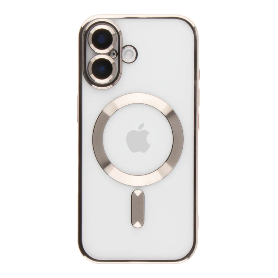 Чохол TPU Metallic Full Camera with Magsafe для iPhone 16 Titan