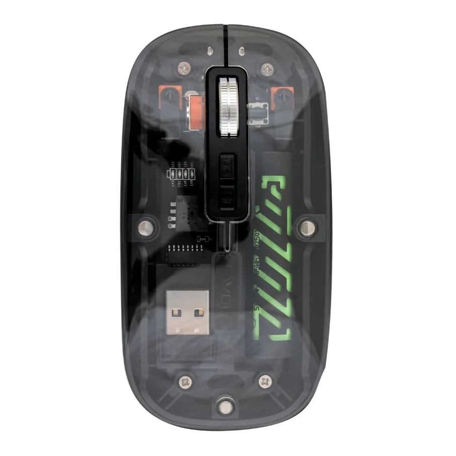 Бездротова Миша TWolf X11 Rechargeable 2.4G + Bluetooth Чорний