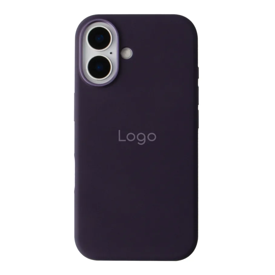 Чохол Silicone Case Metal Buttons (AA) для iPhone 16 Purple