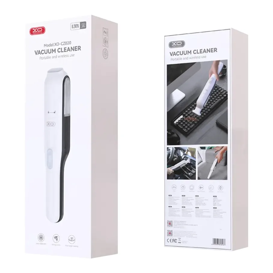 Автомобільний Пилосос XO CZ020 5000mAh/65W Бiлий