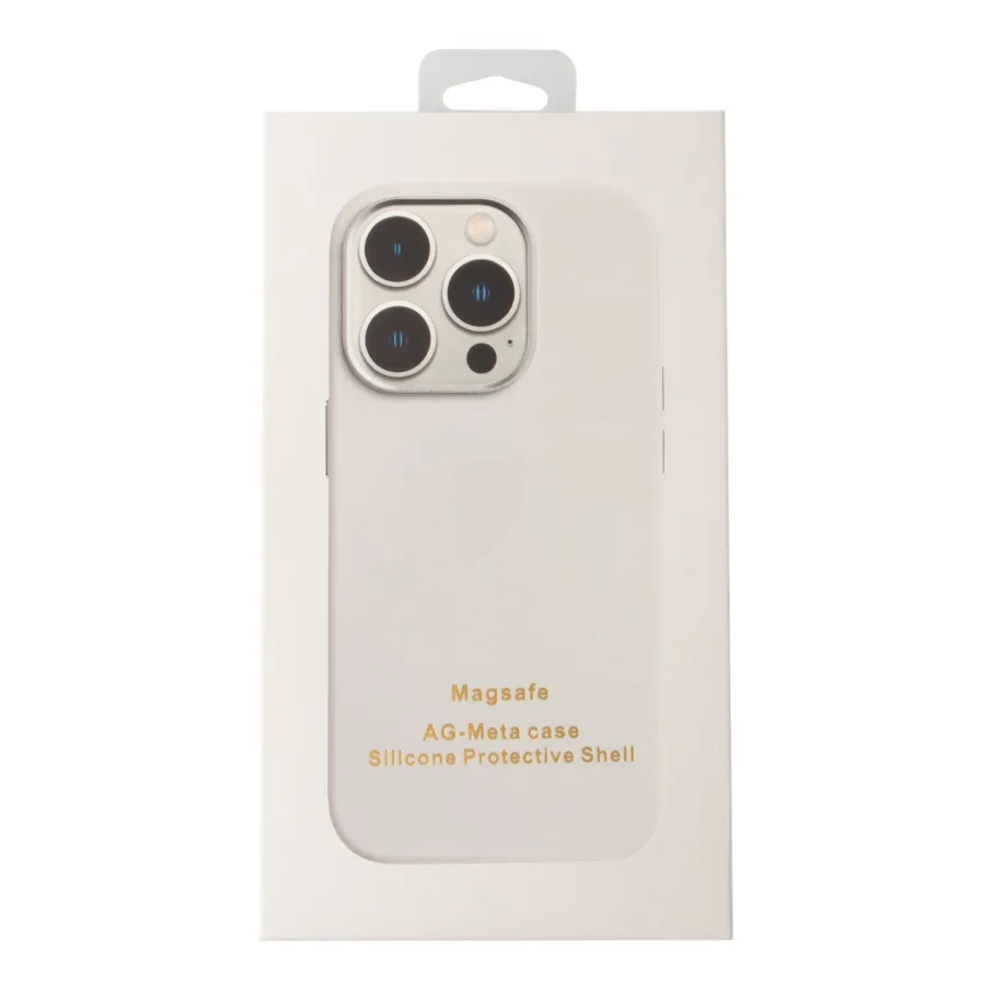 Чохол Silicone Case Metal Buttons (AA) для iPhone 11 White