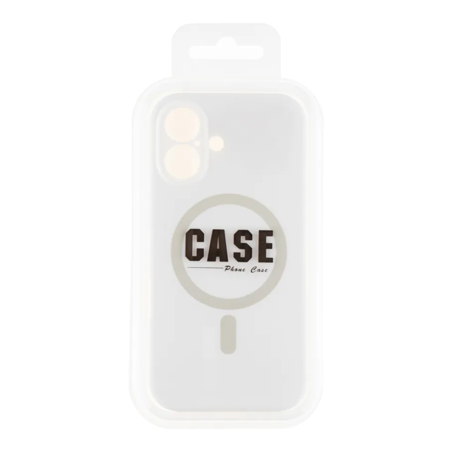 Чохол Glow Silicone Case Full Camera with Magsafe для iPhone 16 White