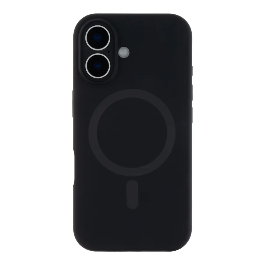 Чохол Glow Silicone Case Full Camera with Magsafe для iPhone 16 Black