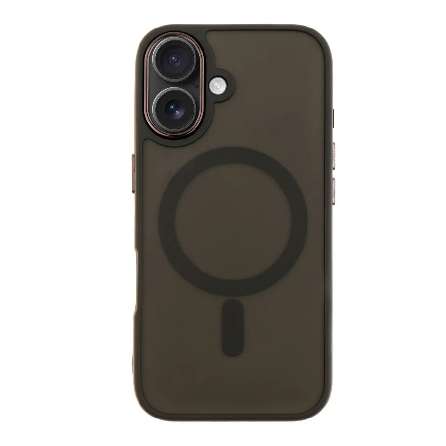 Чохол TPU+PC Space Magnetic Color with Magsafe для iPhone 16 Black