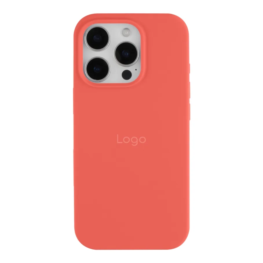 Чохол Silicone Case Full Size (AA) для iPhone 16 Pro 74.Pink Pomelo