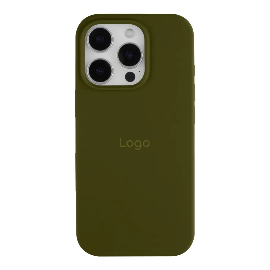 Чохол Silicone Case Full Size (AA) для iPhone 16 Pro 45.Army Green