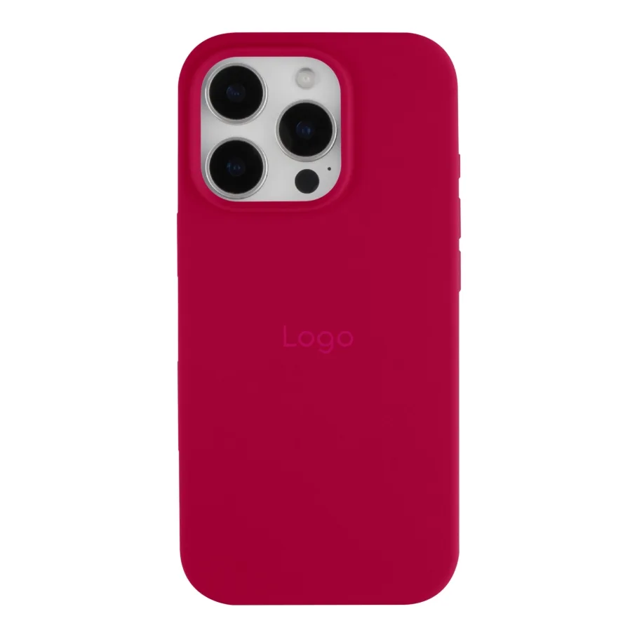 Чохол Silicone Case Full Size (AA) для iPhone 16 Pro 37.Rose Red