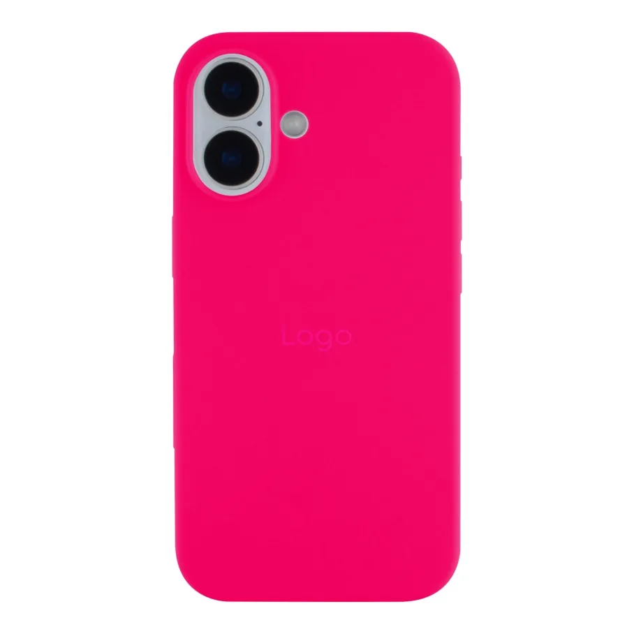 Чохол Silicone Case Full Size (AA) для iPhone 16 38.Shiny Pink