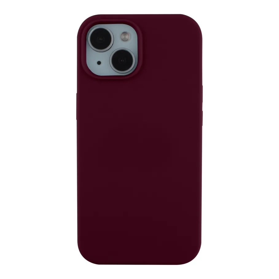 Чохол Soft Silicone Case Full Size для iPhone 15 42.Maroon