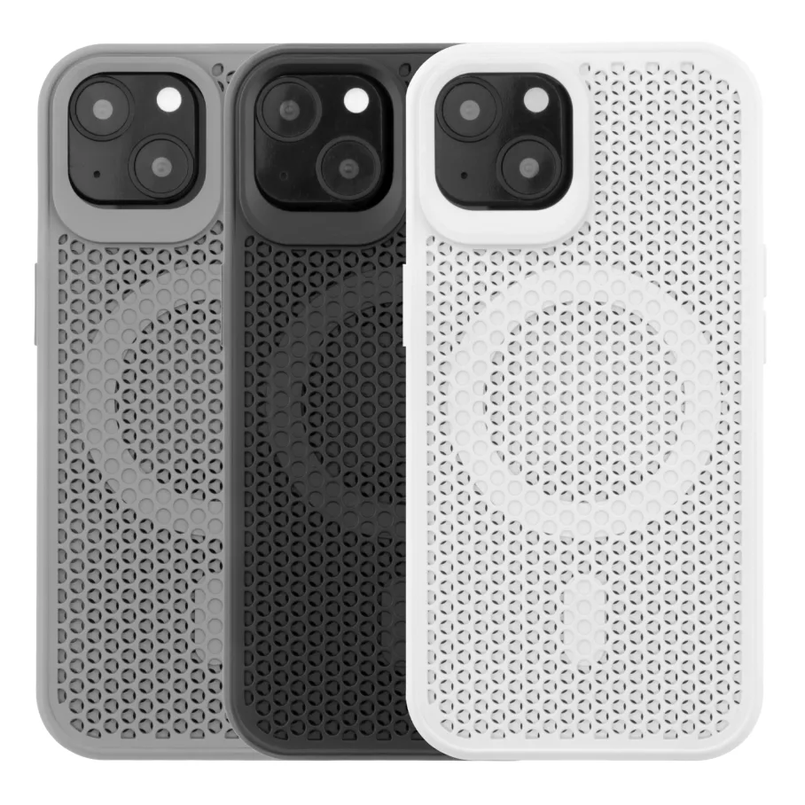Чохол TPU+PC AeroCool with MagSafe для iPhone 15 White