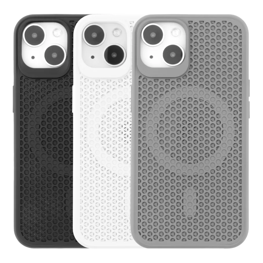Чохол TPU+PC AeroCool with MagSafe для iPhone 14 Grey
