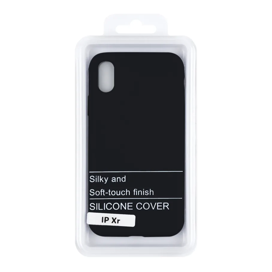 Чохол Soft Silicone Case Full Size для iPhone Xr 09.White