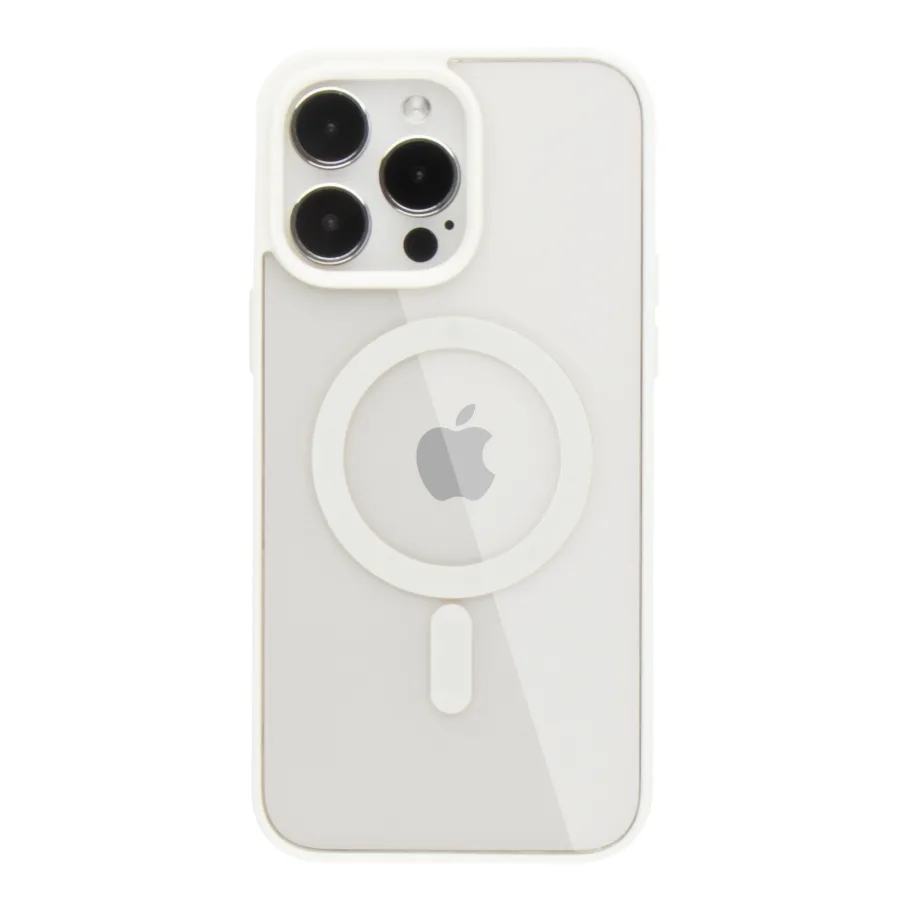 Чохол NEW TPU Color with Magsafe для iPhone 14 Pro Max White