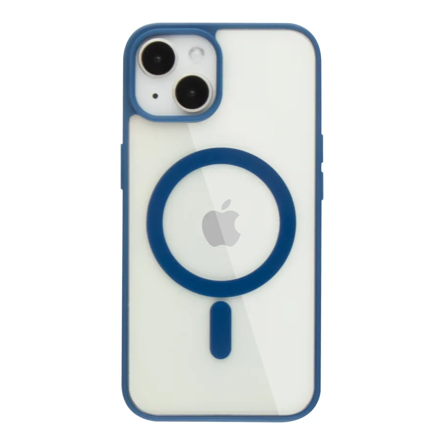 Чохол NEW TPU Color with Magsafe для iPhone 14 Navy Blue