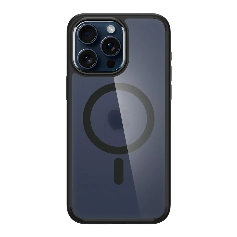 Чохол TPU+PC Spigen Ultra Hybrid with Magsafe для iPhone 15 Pro Max Black