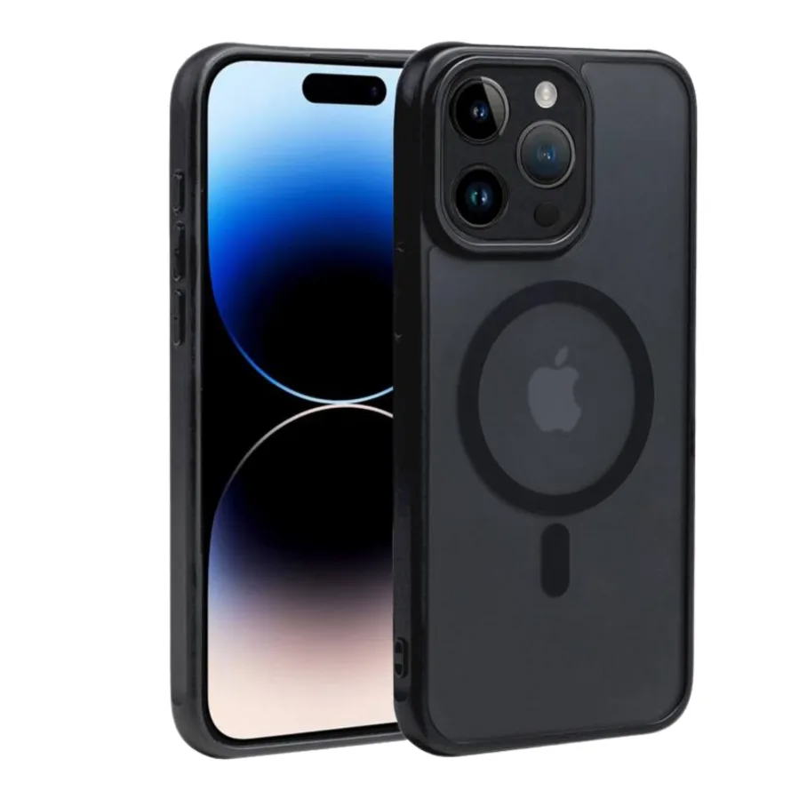 Чохол TPU+PC Anti Drop Full Camera with MagSafe для iPhone 14 Pro Max Black