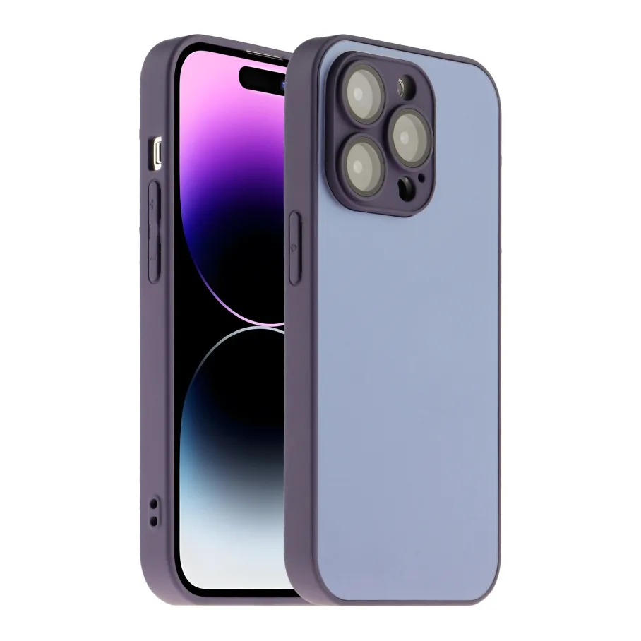 Чохол AG-Glass Matte Camera Lens with Magsafe для iPhone 14 Pro Max Pink