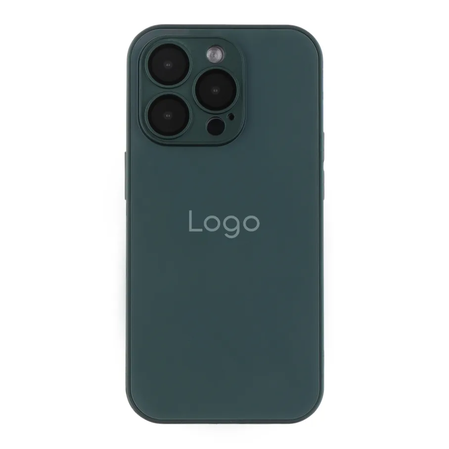 Чохол AG-Glass Matte Camera Lens with Magsafe для iPhone 14 Pro Max Cangling Green