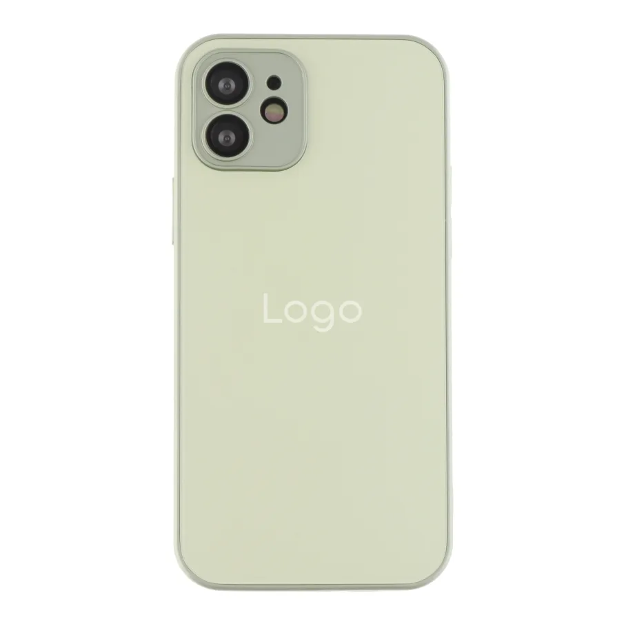 Чохол AG-Glass Matte Camera Lens with Magsafe для iPhone 12 Autumn Leaf Yellow