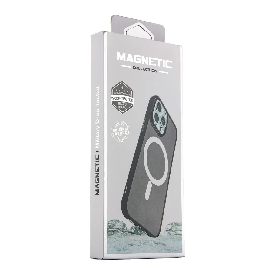 Чохол TPU+PC Space Magnetic Color with Magsafe для iPhone 15 Pro Black