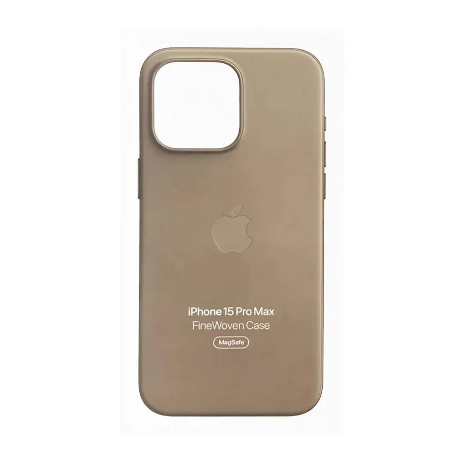 Чохол FineWoven Case with MagSafe для iPhone 15 Taupe