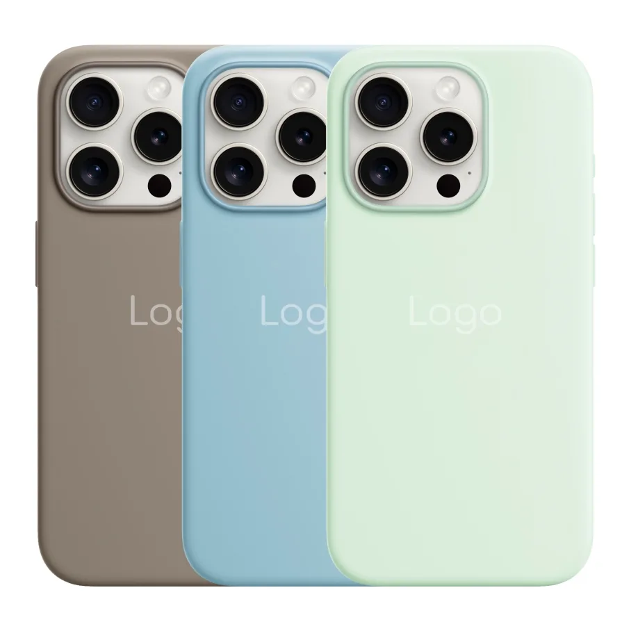 Чохол Silicone Case with MagSafe для iPhone 15 Pro Max Cypress