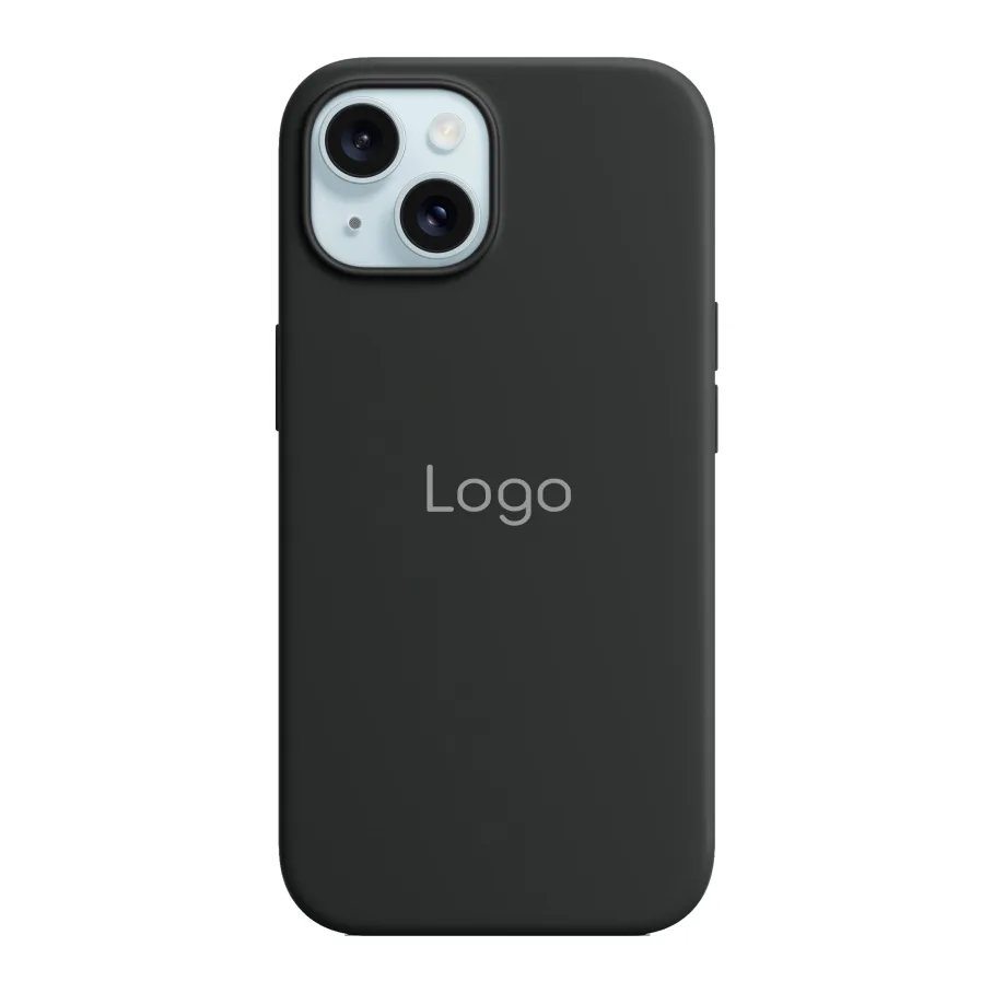 Чохол Silicone Case with MagSafe для iPhone 15 Black