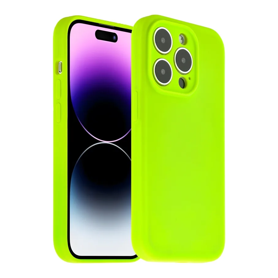 Чохол Silicone Case Full Size with Frame для iPhone 14 Pro Max 71.Cyprus Green
