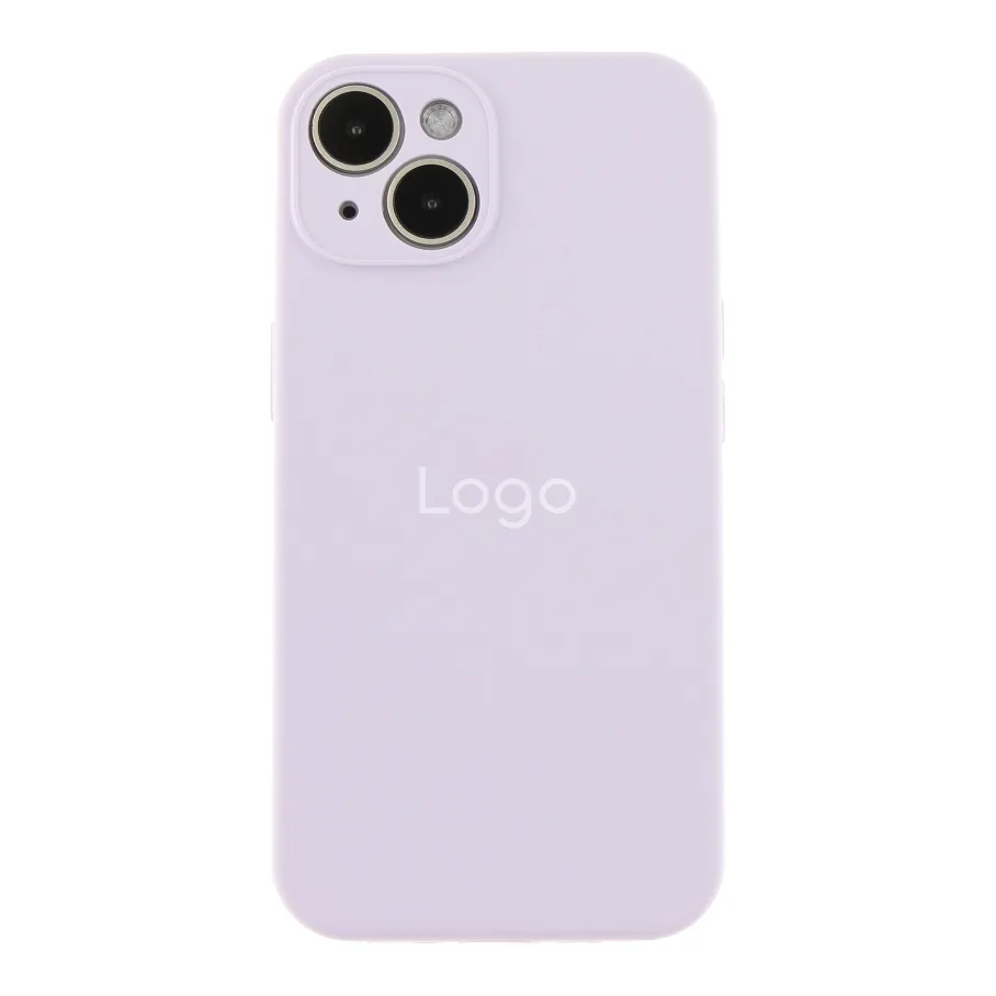 Чохол Silicone Case Full Size with Frame для iPhone 14 83.Lilac Purple