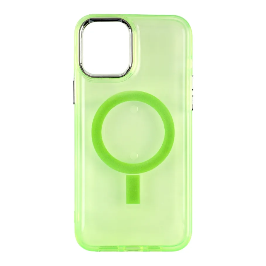 Чохол TPU Lollipop with Magsafe для iPhone 12 Pro Max Light Green