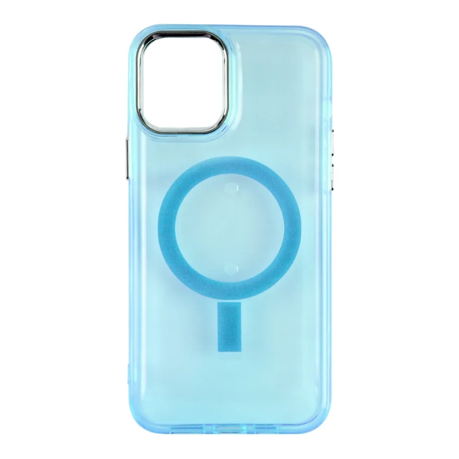 Чохол TPU Lollipop with Magsafe для iPhone 12 Pro Max Light Blue