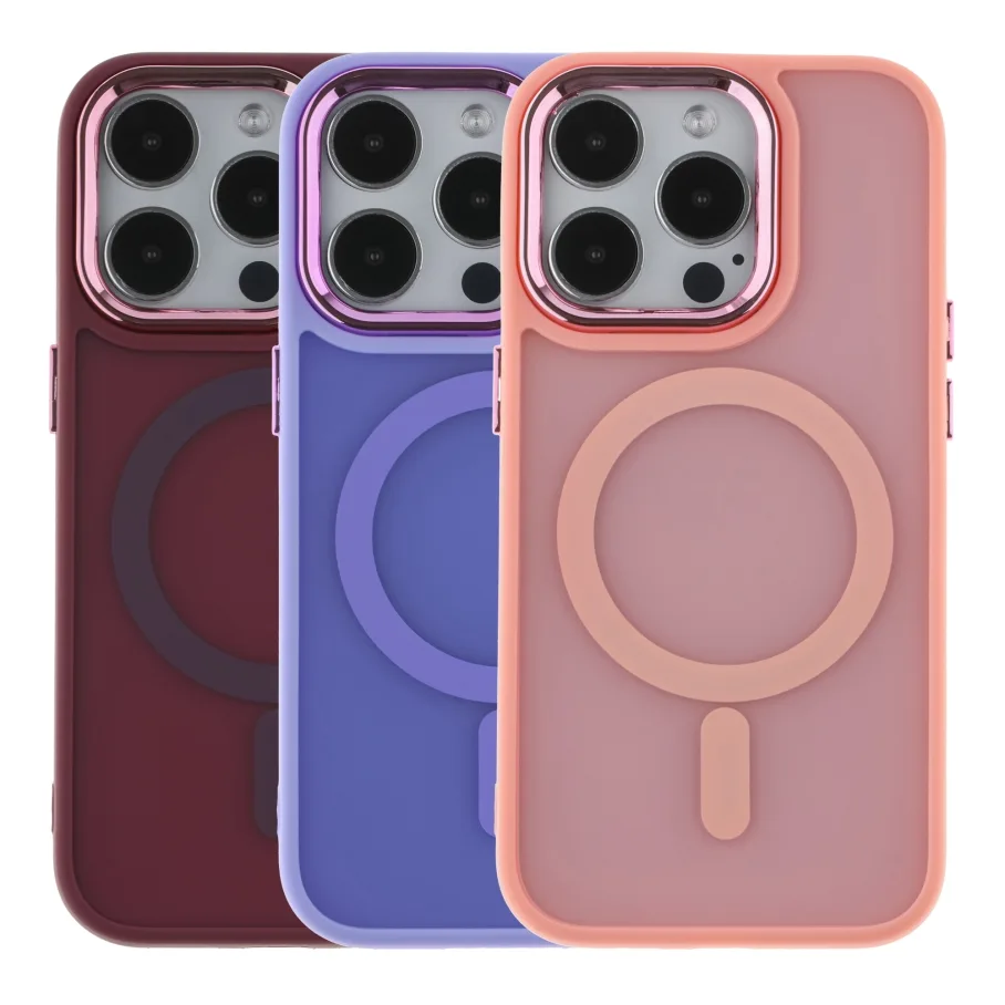Чохол TPU+PC Space Magnetic Color with Magsafe для iPhone 14 Pro Black
