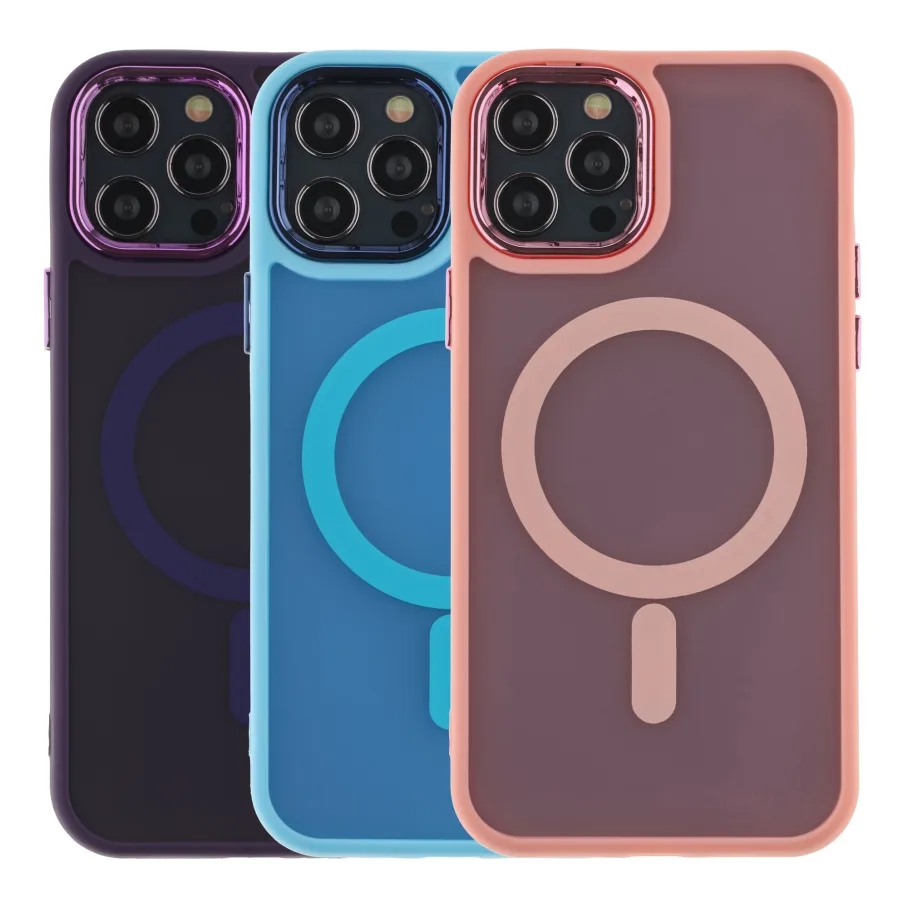 Чохол TPU+PC Space Magnetic Color with Magsafe для iPhone 12/12 Pro Green