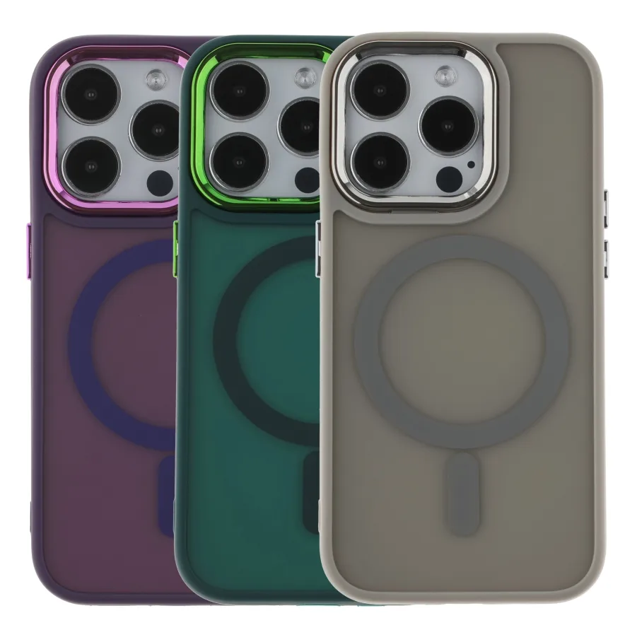 Чохол TPU+PC Space Magnetic Color with Magsafe для iPhone 14 Pro Max Dark Blue