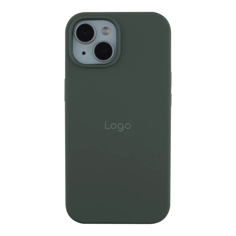 Чохол Silicone Case Full Size (AA) для iPhone 15 55.Pine Green