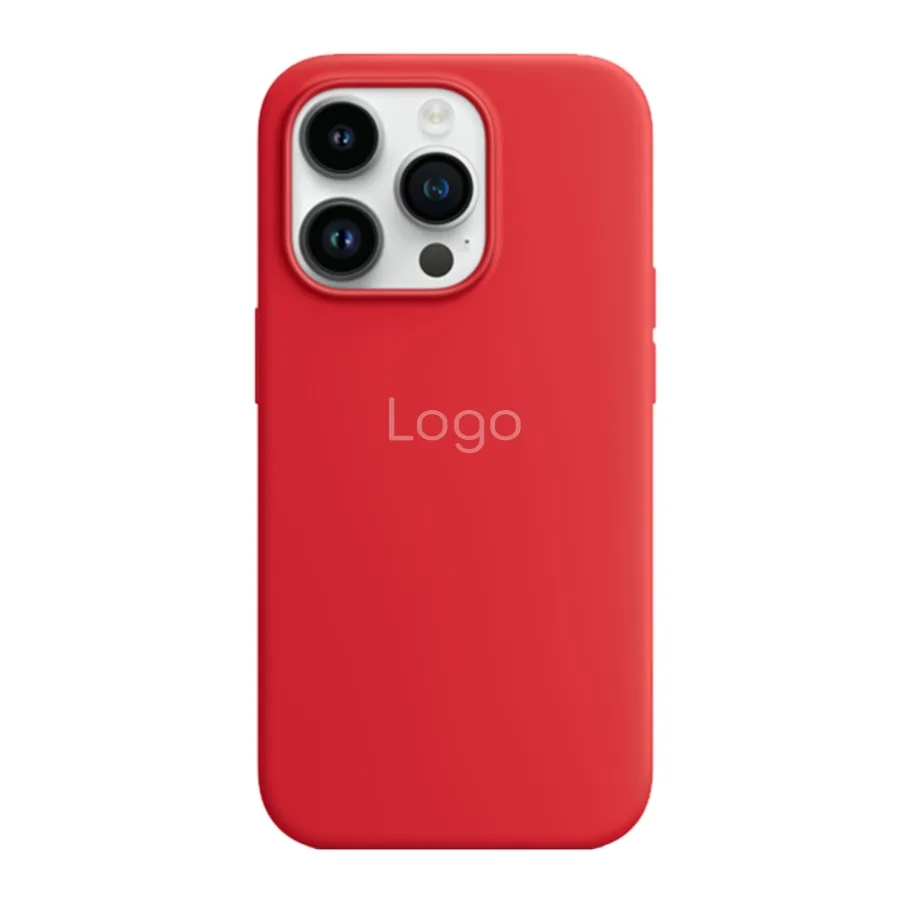 Чохол Silicone Case with MagSafe для iPhone 14 Pro Max Red