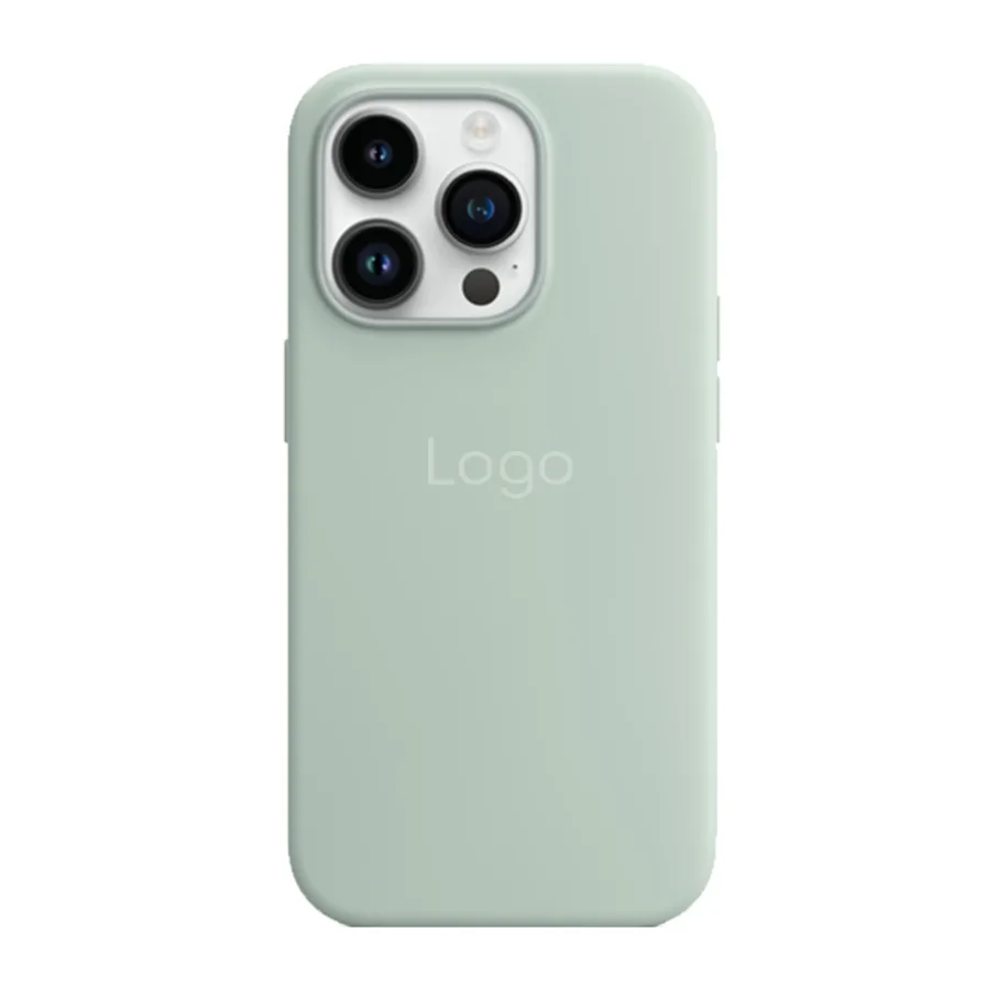 Чохол Silicone Case with MagSafe для iPhone 14 Pro Max Succulent